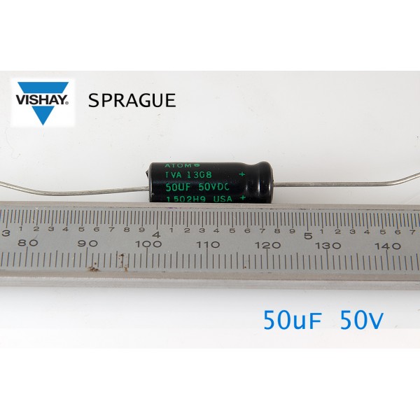 Sprague Atom    50uF/50V